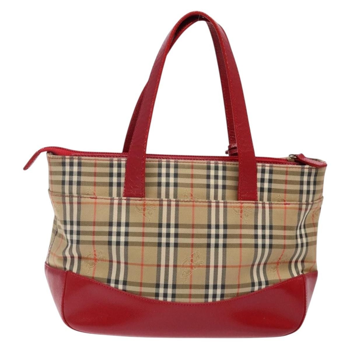 Burberry Burberry Nova Check Handbag Nova Check Canvas Size ONE SIZE - 2 Thumbnail