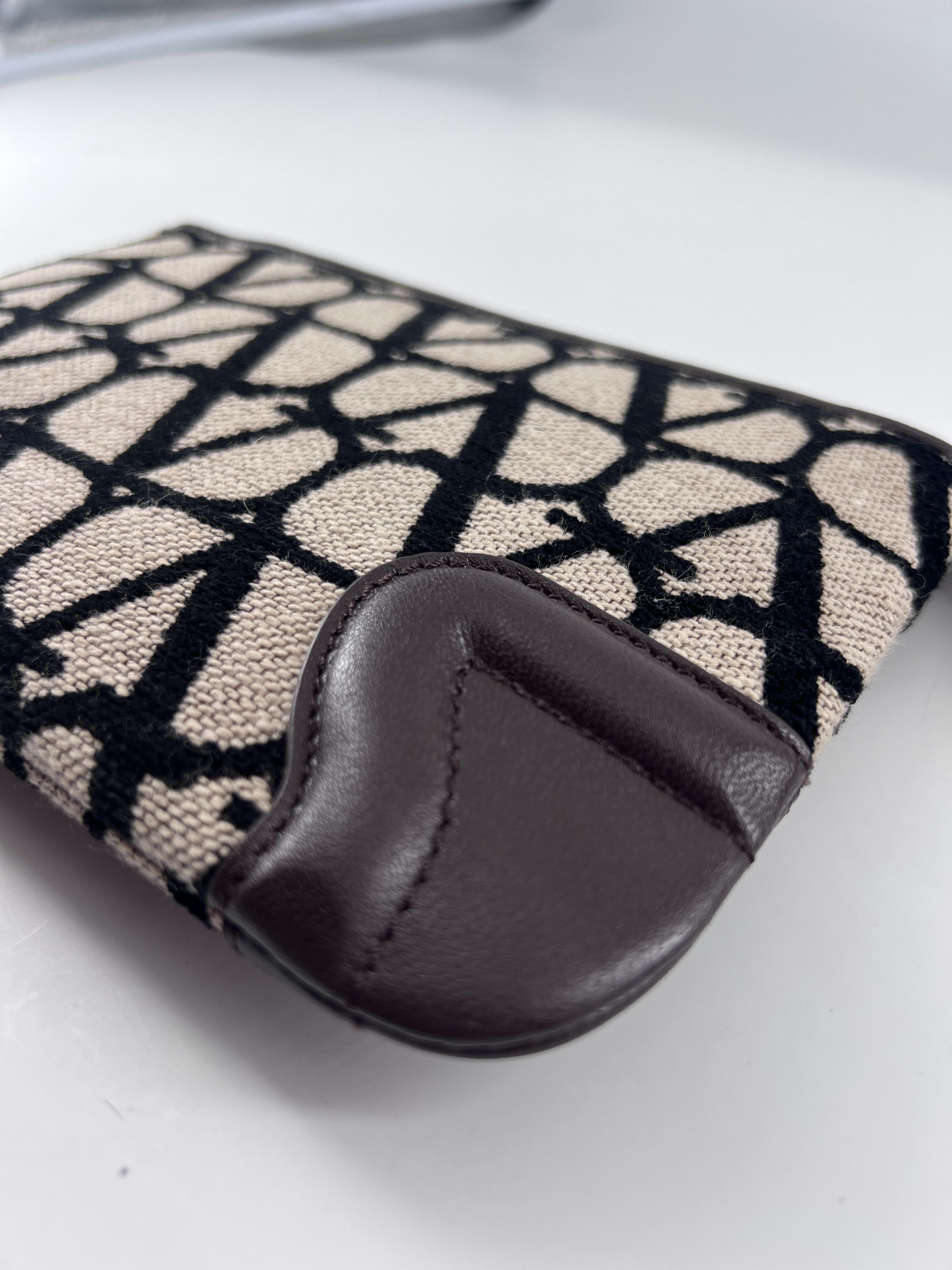 Valentino Valentino Garavani Valentino Pouche VLogo Canvas Size ONE SIZE - 4 Thumbnail