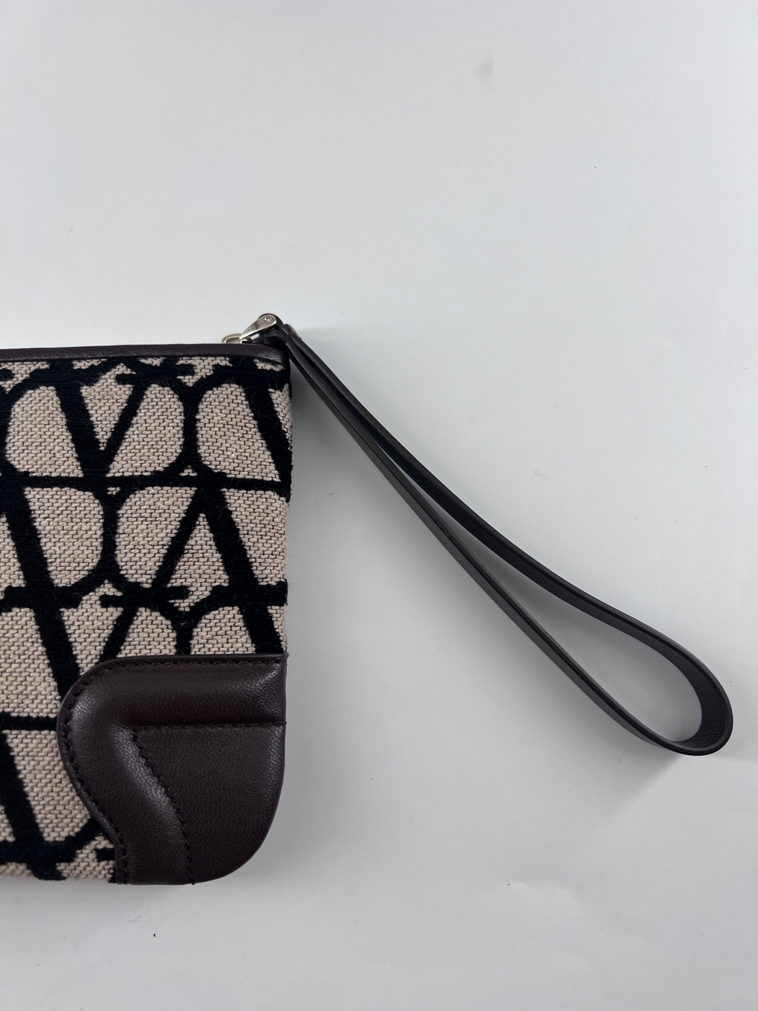 Valentino Valentino Garavani Valentino Pouche VLogo Canvas Size ONE SIZE - 3 Thumbnail