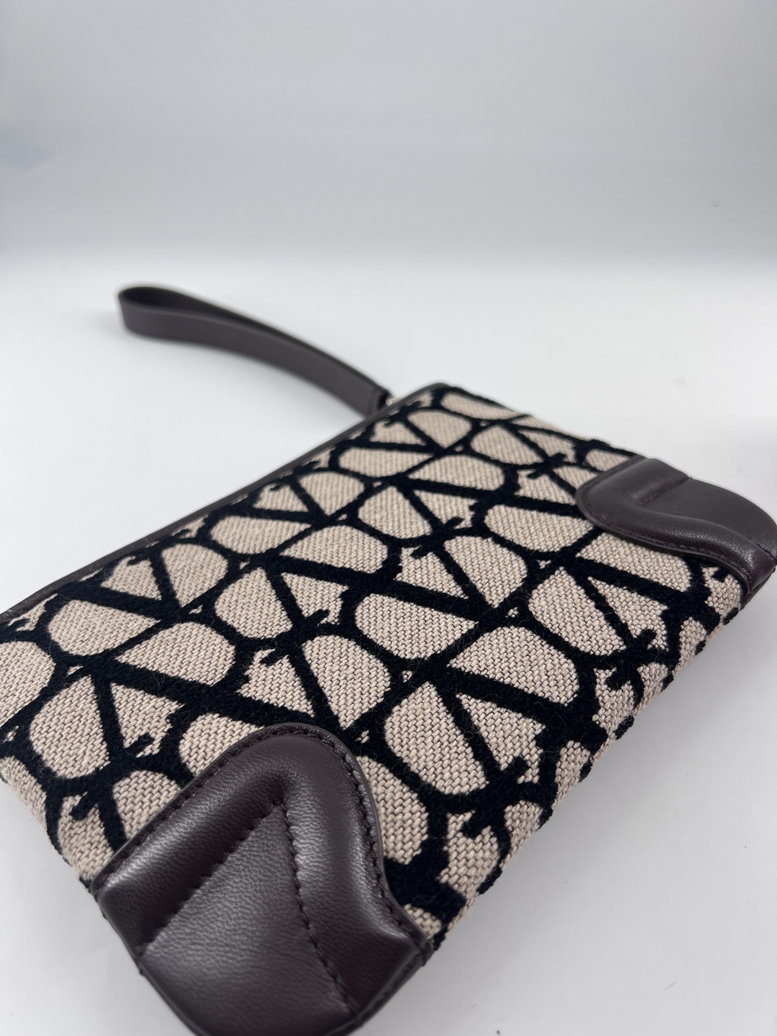 Valentino Valentino Garavani Valentino Pouche VLogo Canvas Size ONE SIZE - 5 Thumbnail