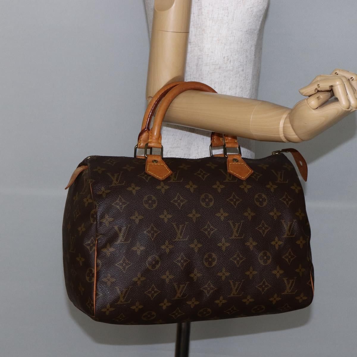 Louis Vuitton Louis Vuitton Speedy Handbag Monogram Canvas Size ONE SIZE - 21 Thumbnail