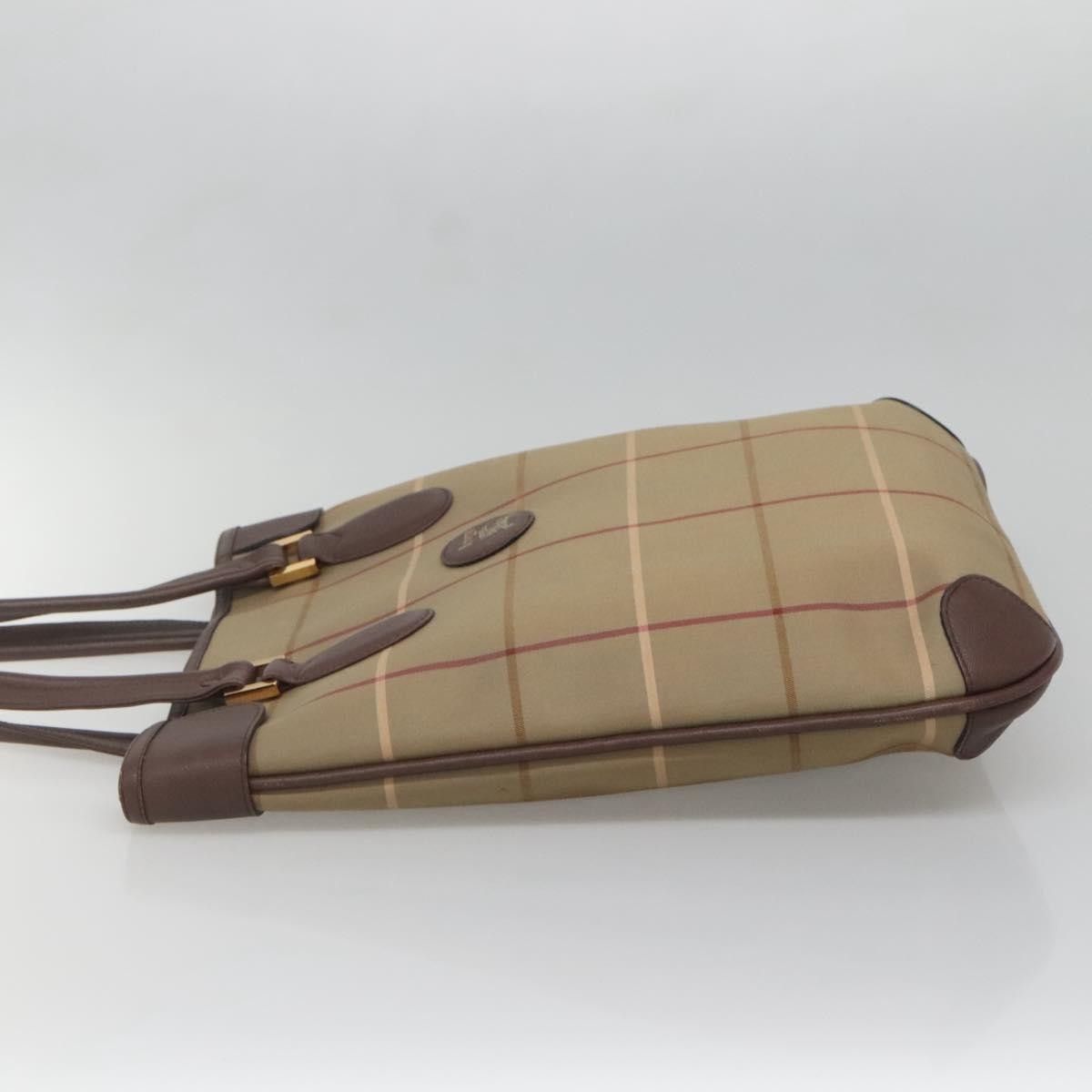 Burberry Burberry Nova Check Tote Canvas and Leather Size ONE SIZE - 3 Thumbnail