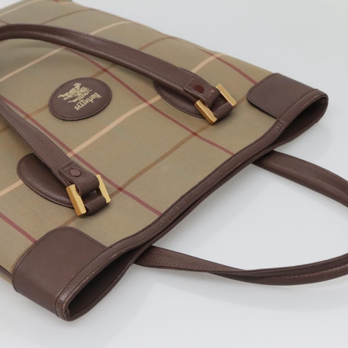 Burberry Burberry Nova Check Tote Canvas and Leather Size ONE SIZE - 15 Thumbnail
