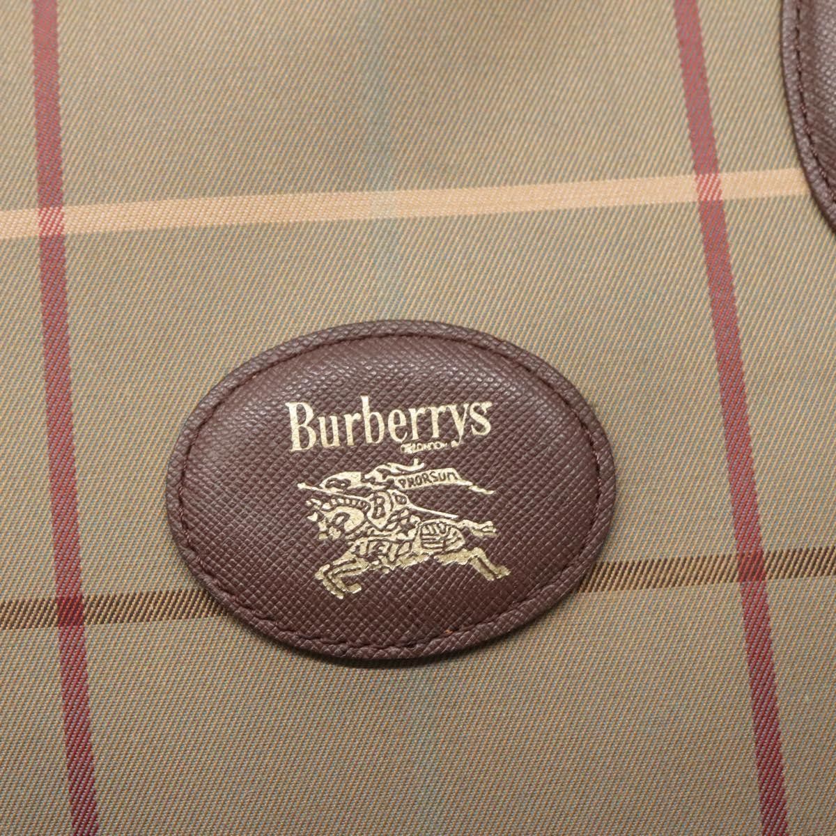 Burberry Burberry Nova Check Tote Canvas and Leather Size ONE SIZE - 6 Thumbnail