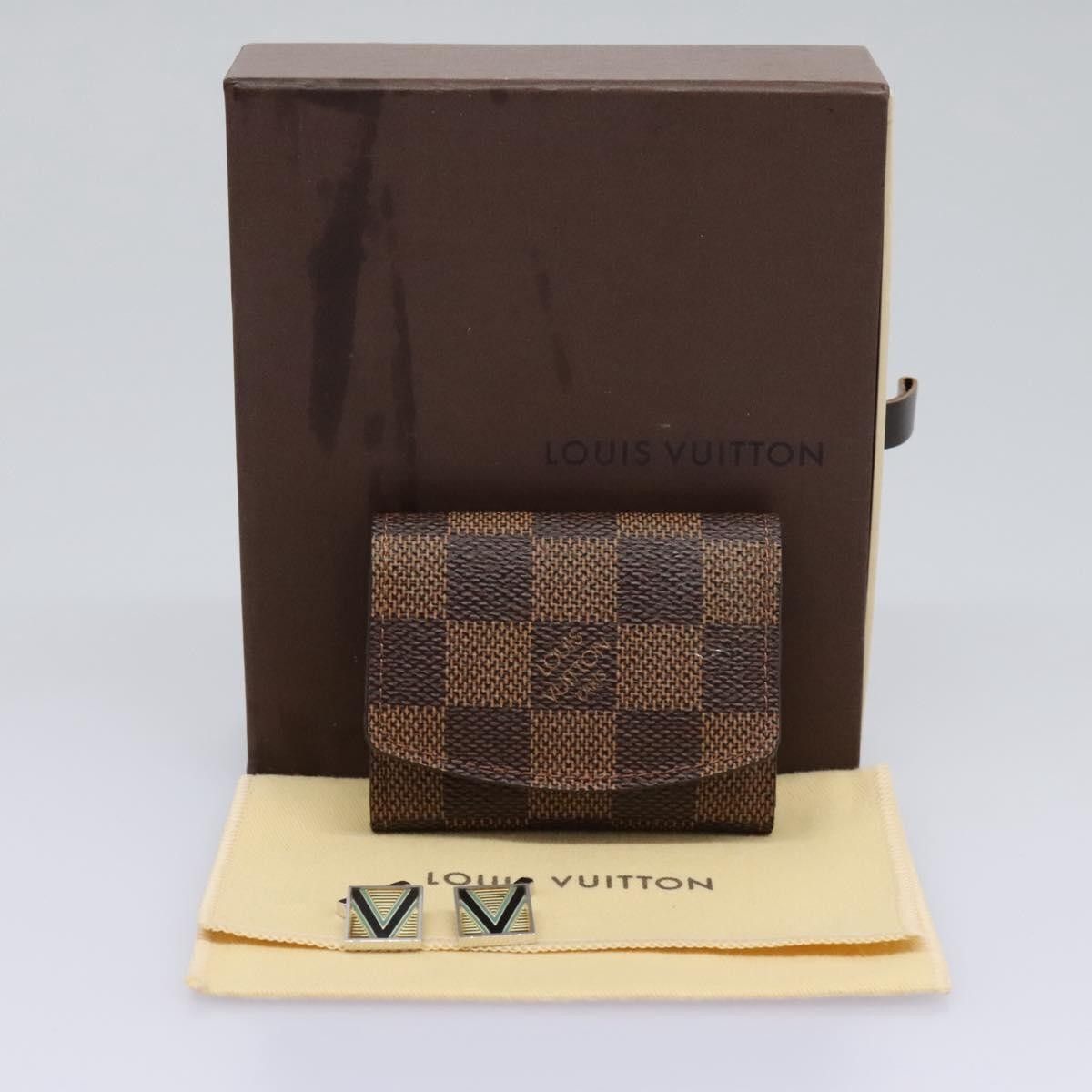 Louis Vuitton Louis Vuitton Cufflinks Case Damier Size ONE SIZE - 11 Thumbnail