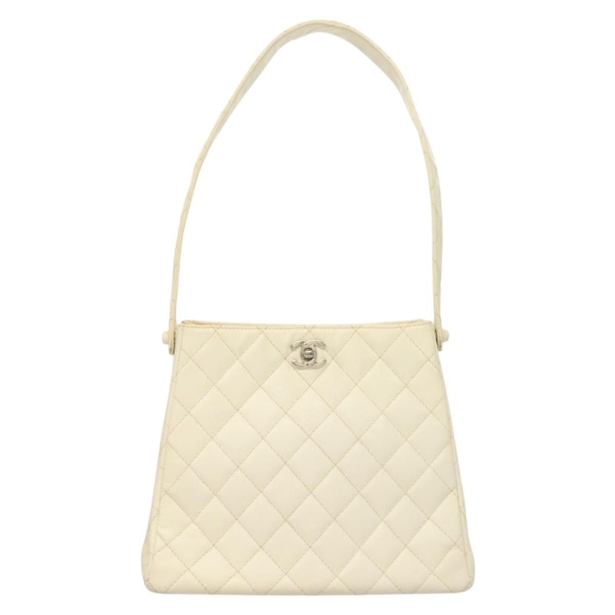 Chanel Chanel Vintage CC Shoulder Bag Quilted Caviar Size ONE SIZE - 17 Thumbnail