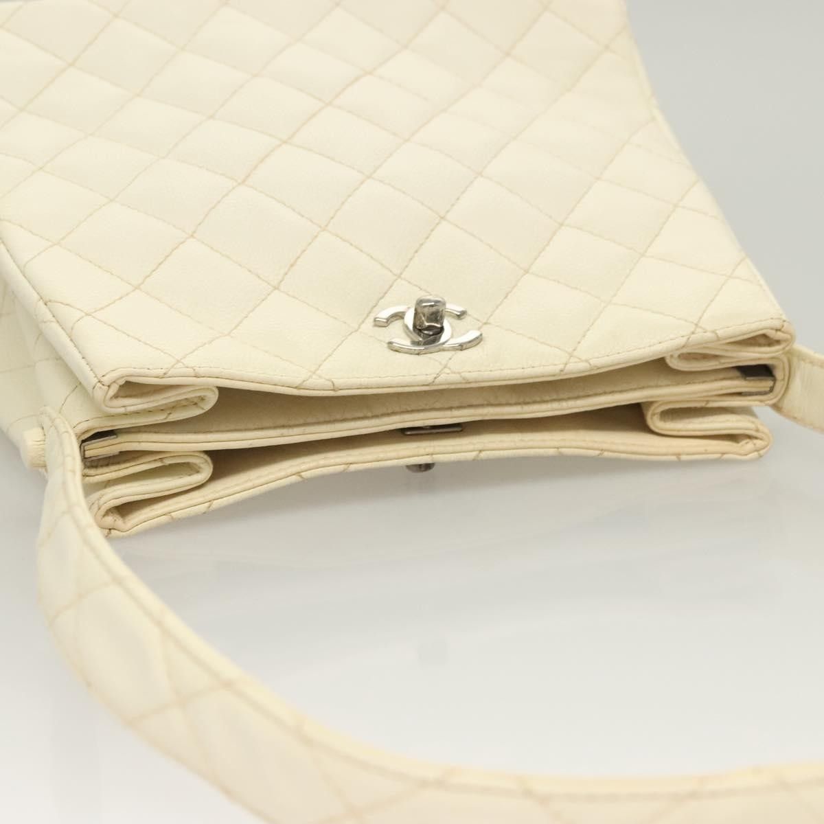 Chanel Chanel Vintage CC Shoulder Bag Quilted Caviar Size ONE SIZE - 19 Thumbnail