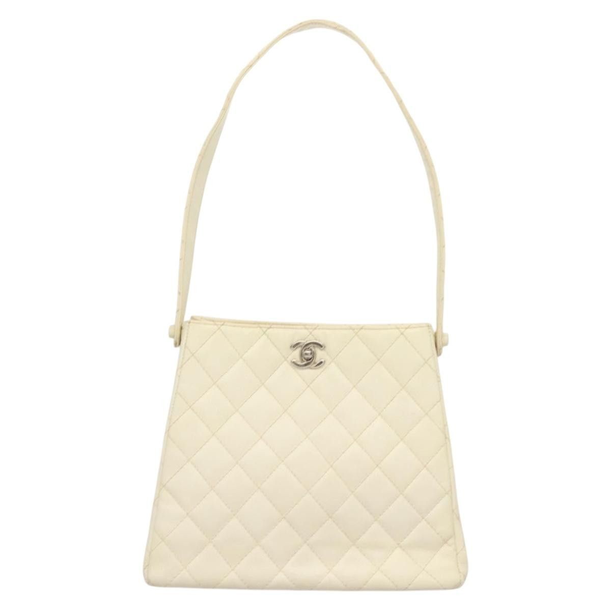 Chanel Chanel Vintage CC Shoulder Bag Quilted Caviar Size ONE SIZE - 2 Thumbnail