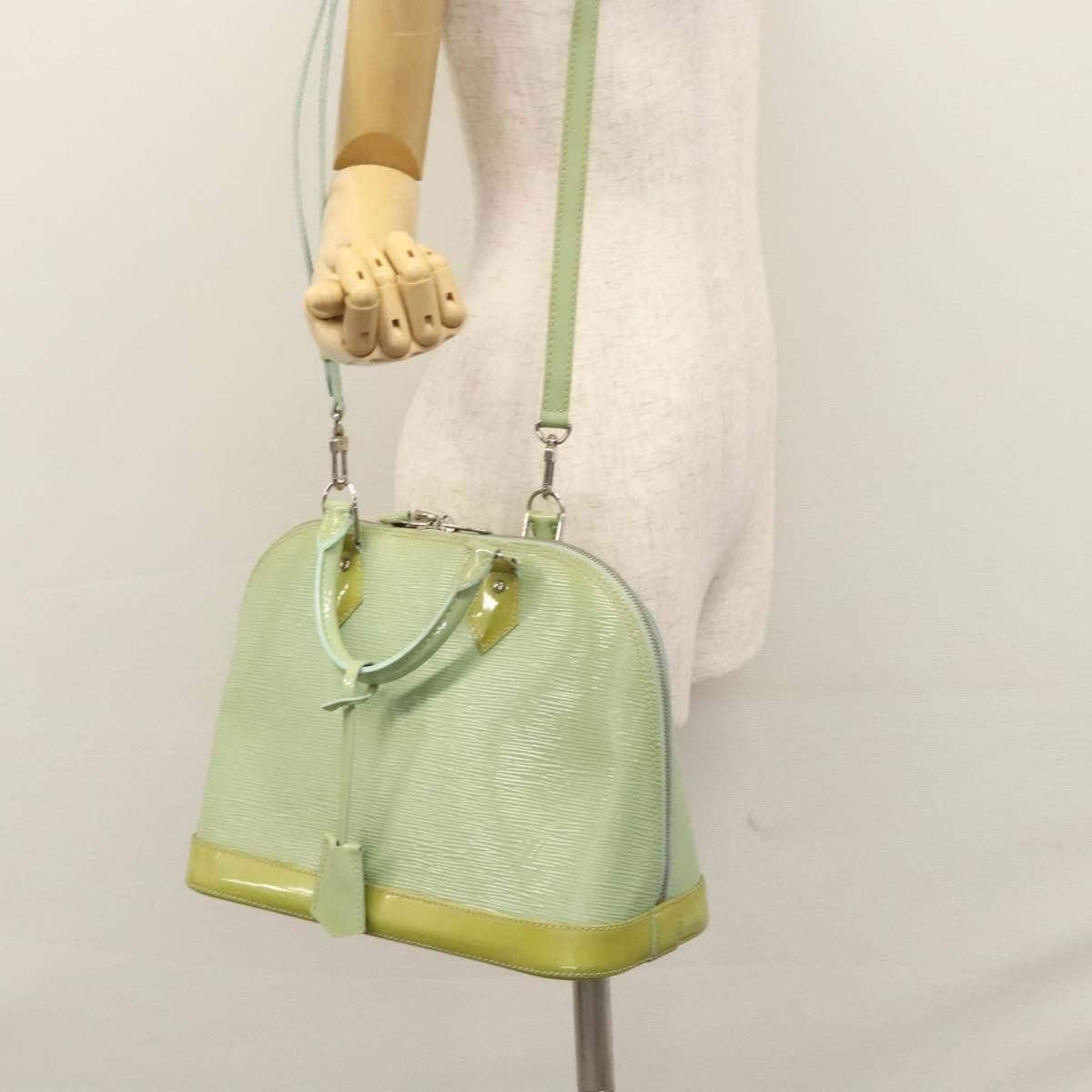Louis Vuitton Louis Vuitton Alma Handbag Electric Epi Leather Size ONE SIZE - 15 Thumbnail