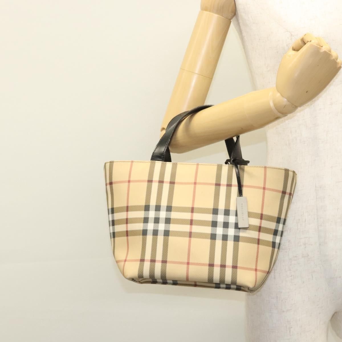 Burberry Burberry Nova Check Tote canvas check pattern Size ONE SIZE - 13 Thumbnail