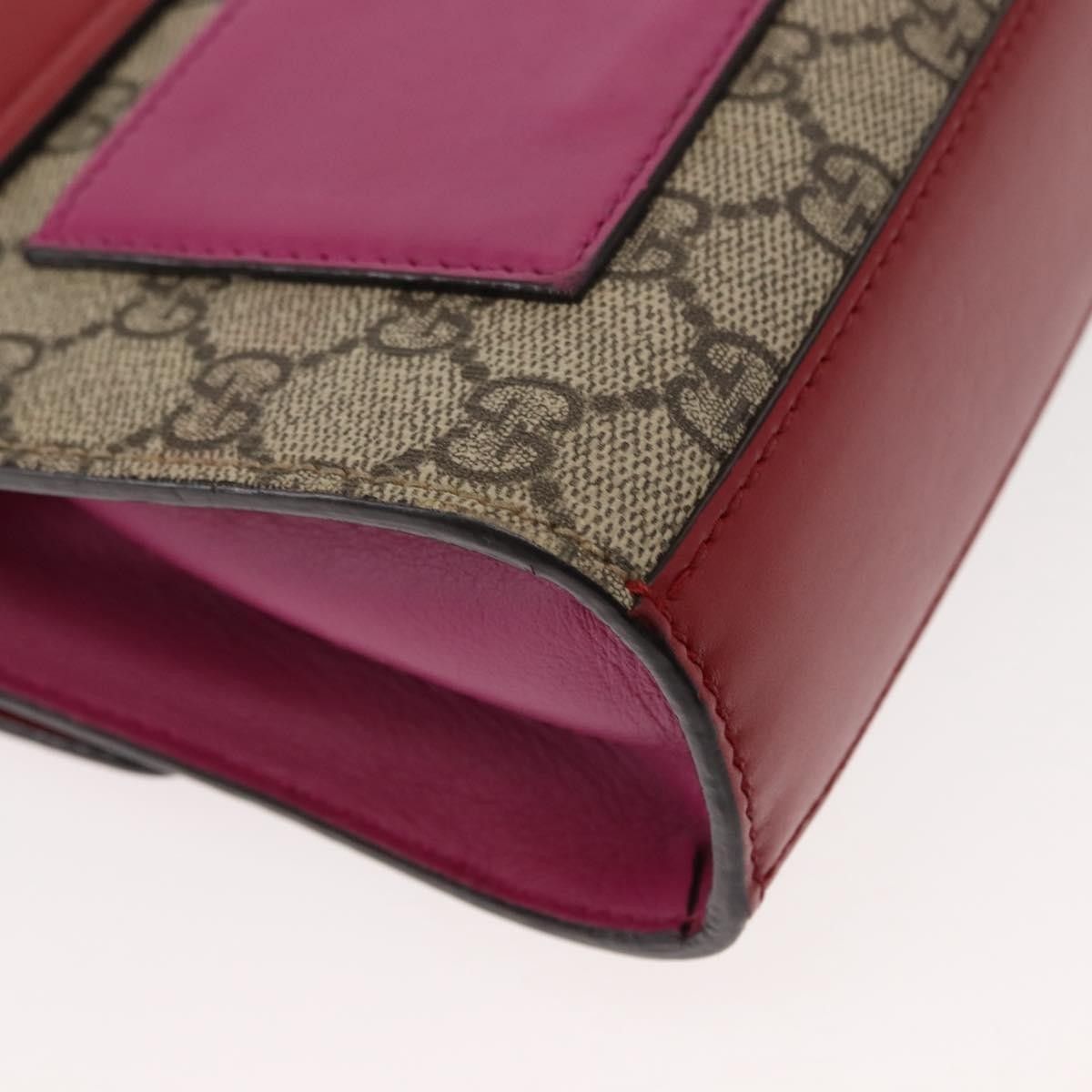 Gucci Gucci Padlock Shoulder Bag GG Coated Canvas and Leather Size ONE SIZE - 10 Thumbnail