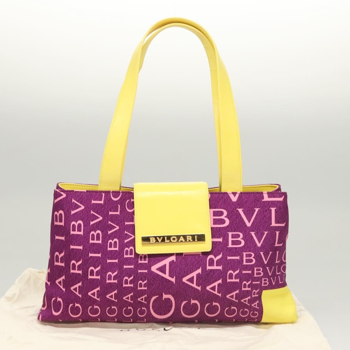 Bvlgari Bvlgari B.Zero1 Logomania Bag Canvas with Leather Size ONE SIZE - 14 Thumbnail