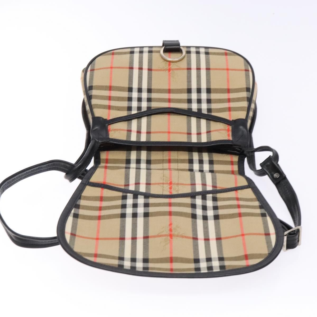 Burberry Burberry Flap Shoulder Bag Nova Check Coated Canvas Size ONE SIZE - 16 Thumbnail