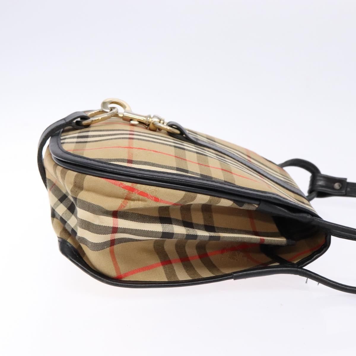 Burberry Burberry Flap Shoulder Bag Nova Check Coated Canvas Size ONE SIZE - 3 Thumbnail