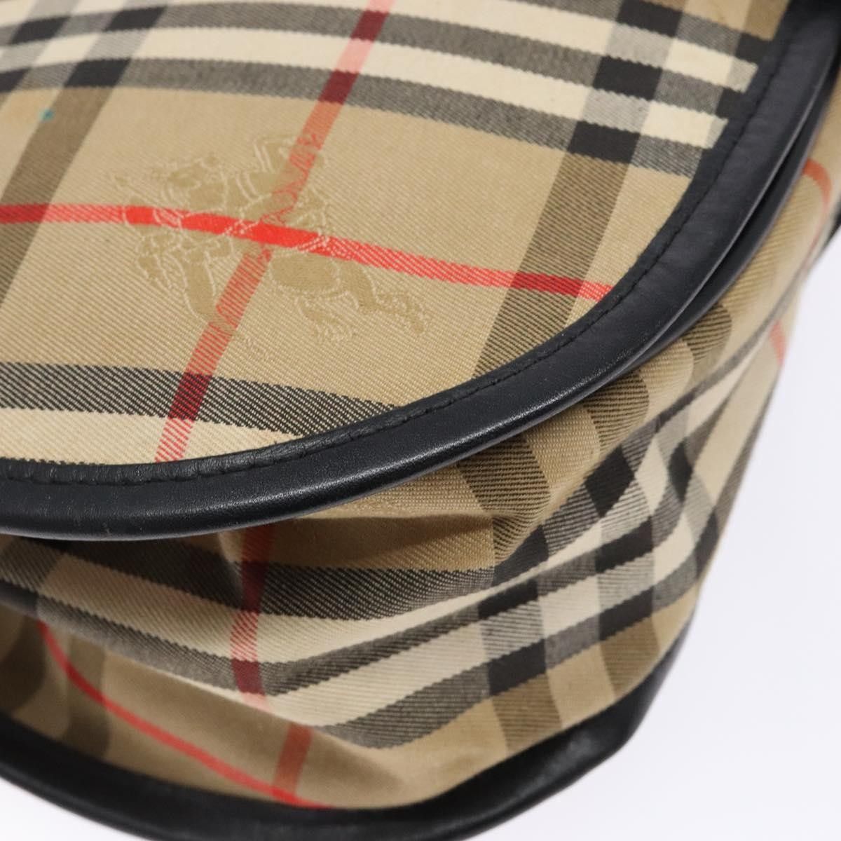 Burberry Burberry Flap Shoulder Bag Nova Check Coated Canvas Size ONE SIZE - 9 Thumbnail