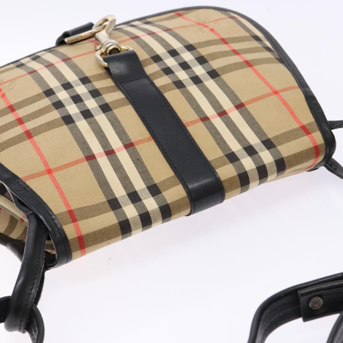 Burberry Burberry Flap Shoulder Bag Nova Check Coated Canvas Size ONE SIZE - 14 Thumbnail