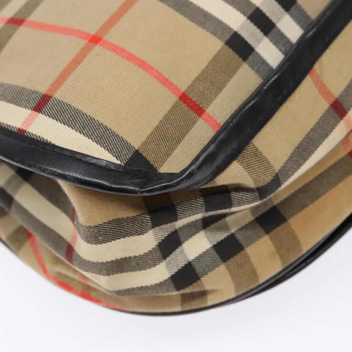 Burberry Burberry Flap Shoulder Bag Nova Check Coated Canvas Size ONE SIZE - 11 Thumbnail