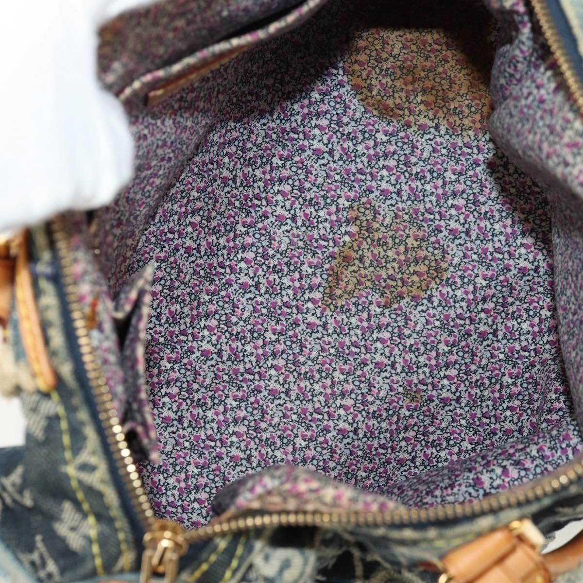 Louis Vuitton Louis Vuitton Patchwork Speedy Bag Denim Size ONE SIZE - 5 Thumbnail