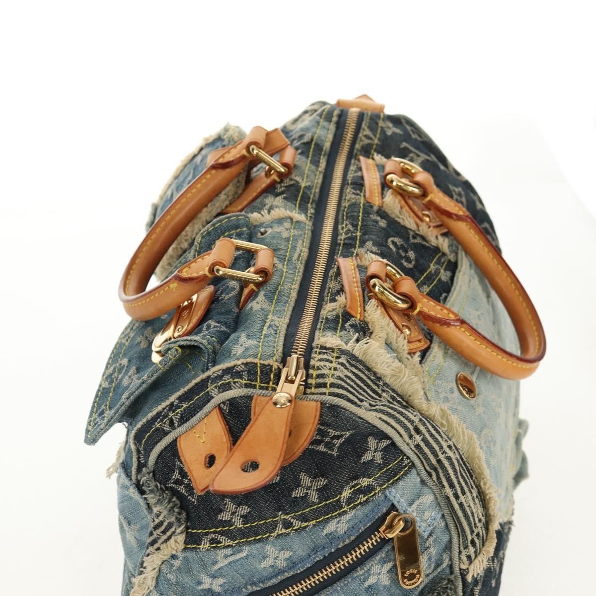 Louis Vuitton Louis Vuitton Patchwork Speedy Bag Denim Size ONE SIZE - 18 Thumbnail