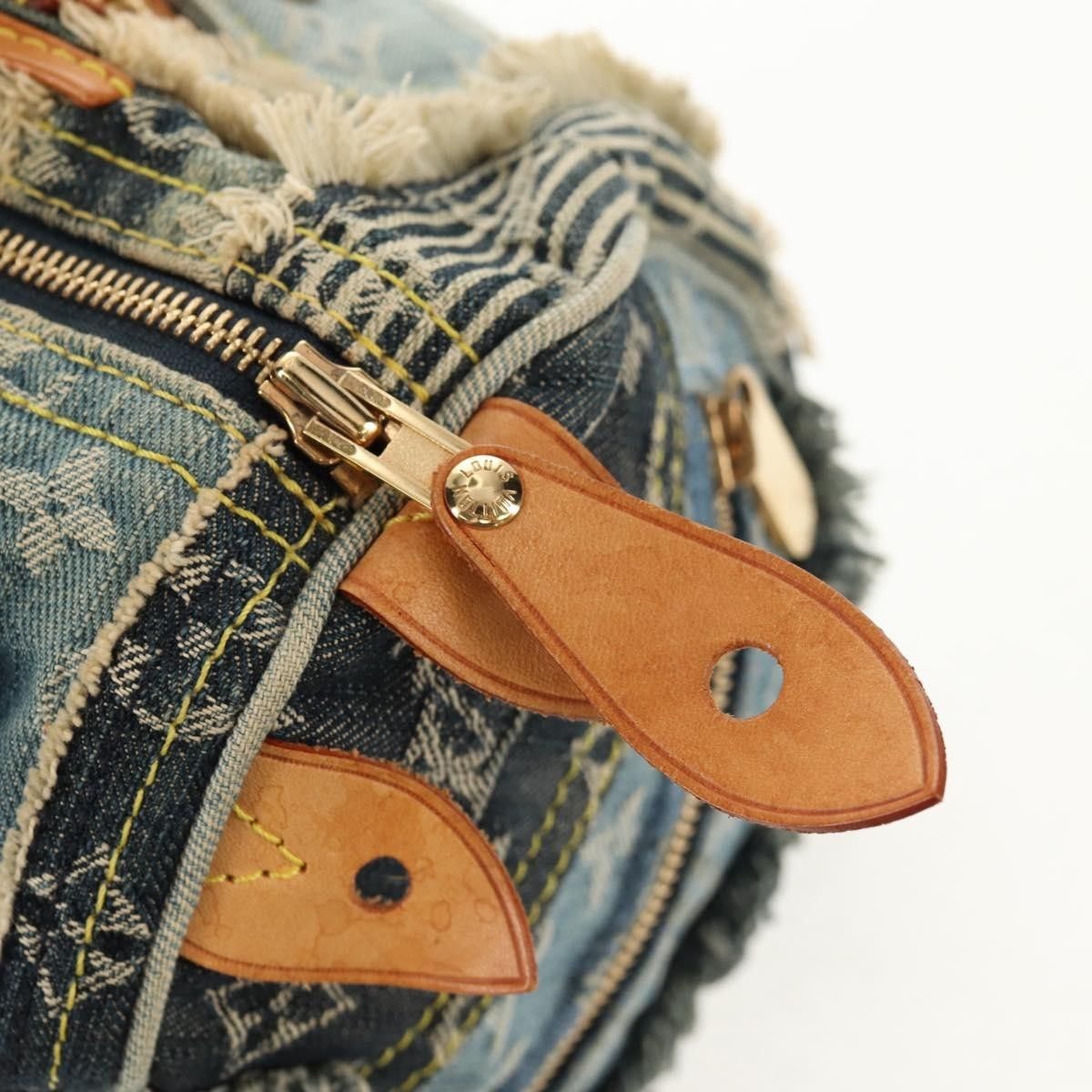 Louis Vuitton Louis Vuitton Patchwork Speedy Bag Denim Size ONE SIZE - 12 Thumbnail