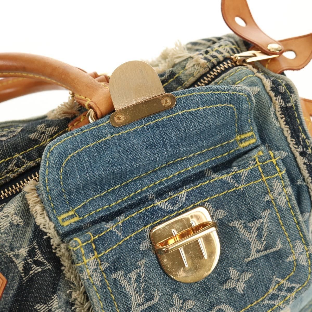 Louis Vuitton Louis Vuitton Patchwork Speedy Bag Denim Size ONE SIZE - 16 Thumbnail