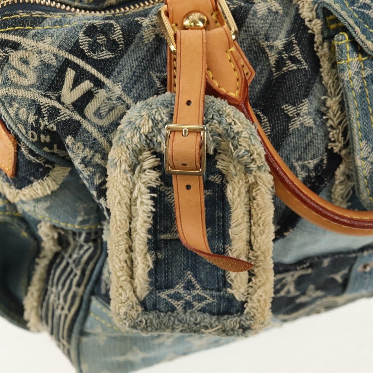 Louis Vuitton Louis Vuitton Patchwork Speedy Bag Denim Size ONE SIZE - 17 Thumbnail