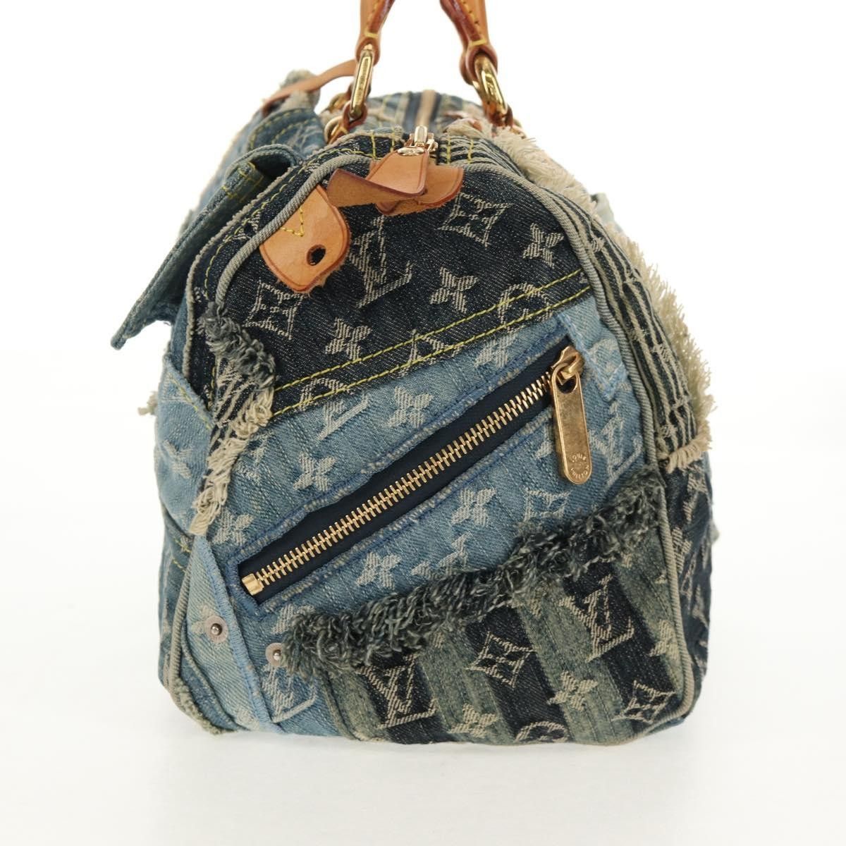 Louis Vuitton Louis Vuitton Patchwork Speedy Bag Denim Size ONE SIZE - 3 Thumbnail