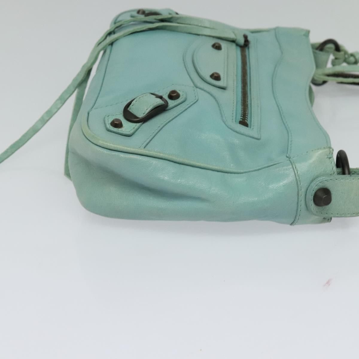 Balenciaga Balenciaga Hip Classic Studs Crossbody Bag Leather Size ONE SIZE - 4 Thumbnail