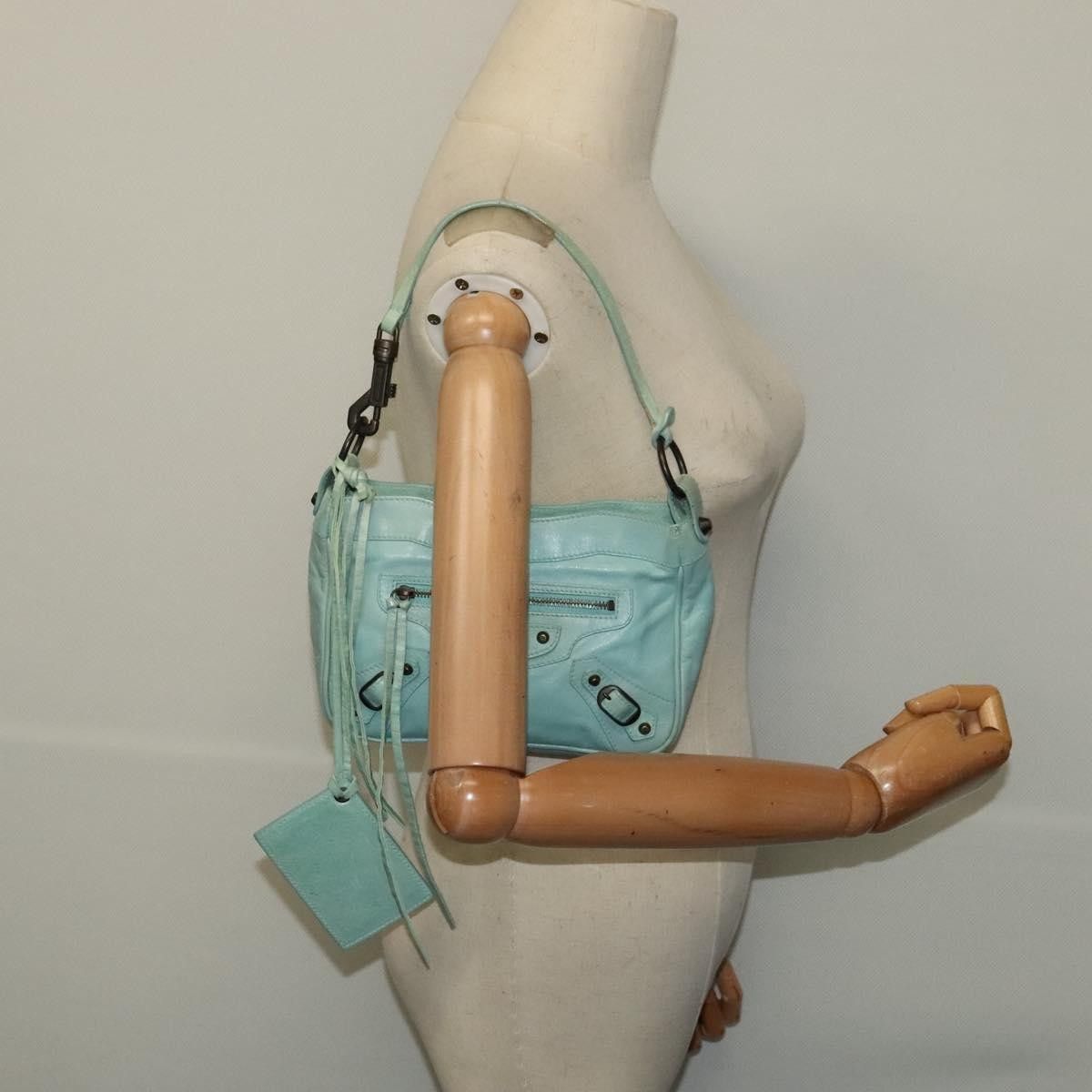 Balenciaga Balenciaga Hip Classic Studs Crossbody Bag Leather Size ONE SIZE - 13 Thumbnail