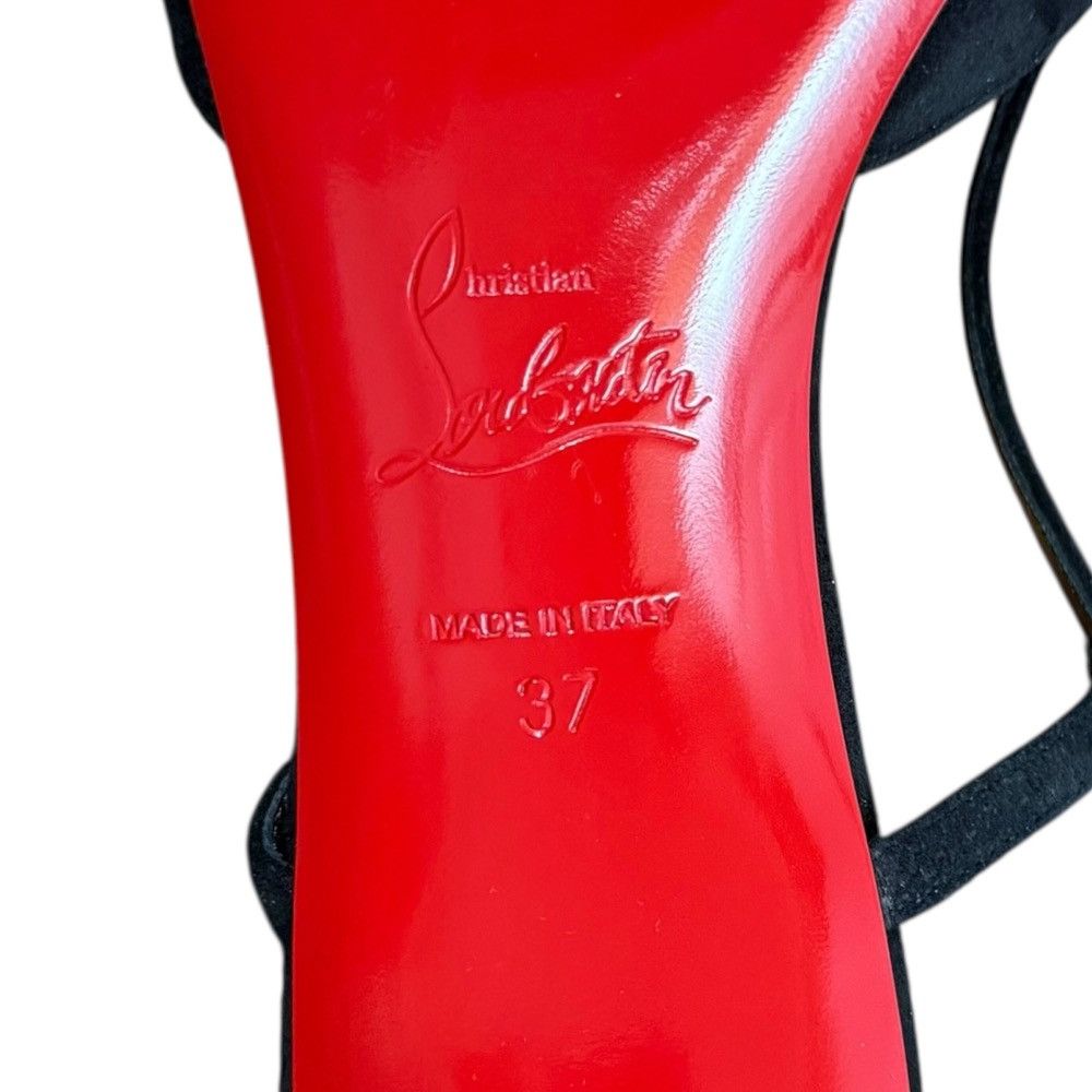 Christian Louboutin Christian Louboutin Christian Louboutin CONDOROLINE 55 Veau Velours Slingback Pumps Suede Shoes DUTY FREE for USA Size ONE SIZE - 11 Thumbnail