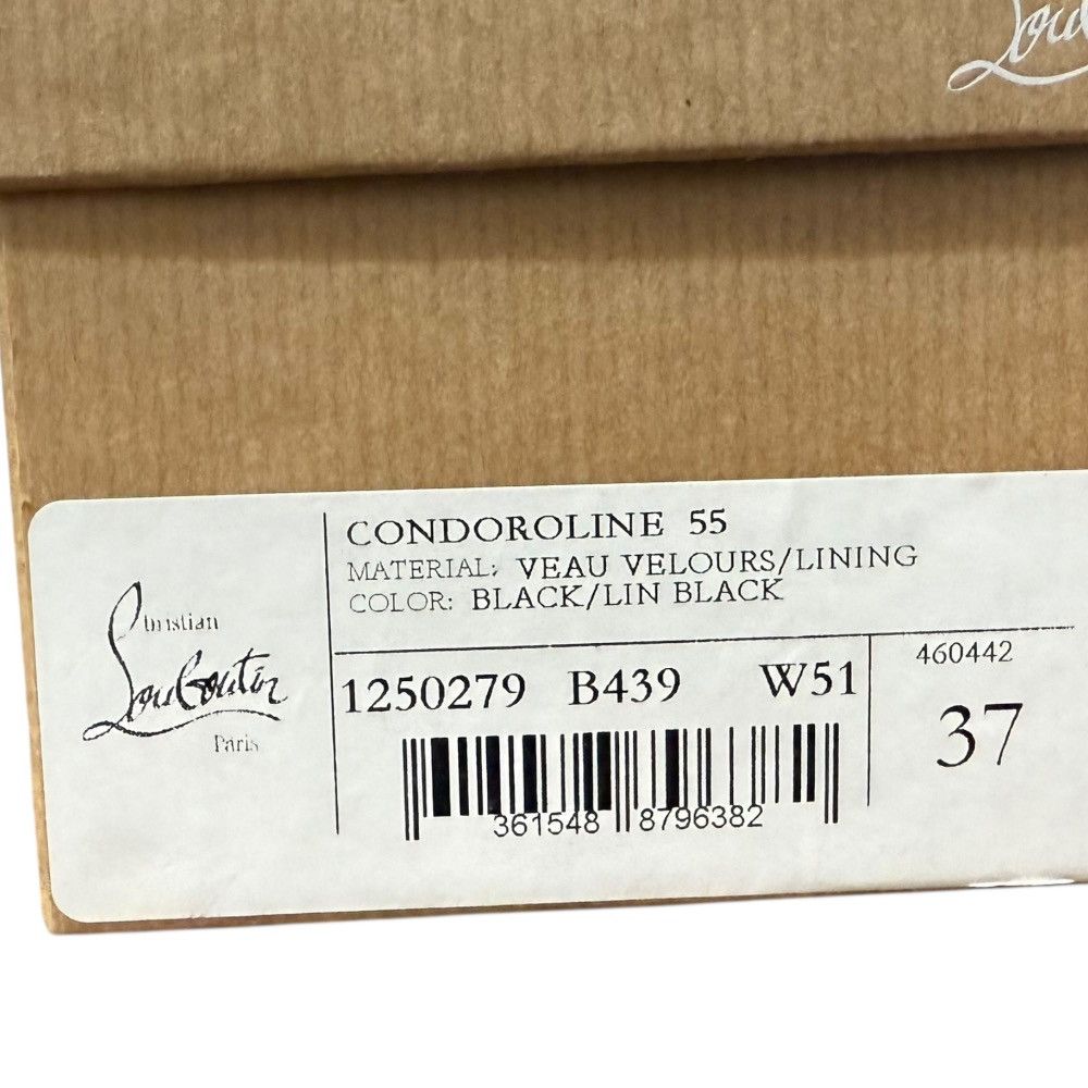 Christian Louboutin Christian Louboutin Christian Louboutin CONDOROLINE 55 Veau Velours Slingback Pumps Suede Shoes DUTY FREE for USA Size ONE SIZE - 14 Thumbnail