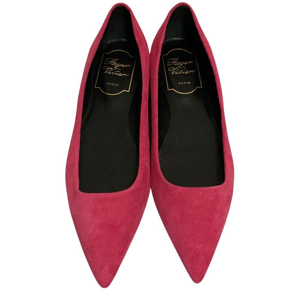 Roger Vivier Roger Vivier Roger Vivier Suede Ballerina Pumps Suede Shoes DUTY FREE for USA Size ONE SIZE - 3 Thumbnail