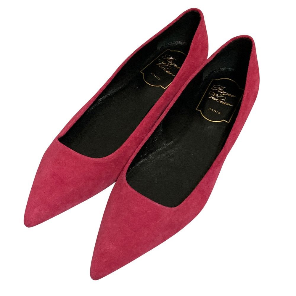 Roger Vivier Roger Vivier Roger Vivier Suede Ballerina Pumps Suede Shoes DUTY FREE for USA Size ONE SIZE - 2 Thumbnail