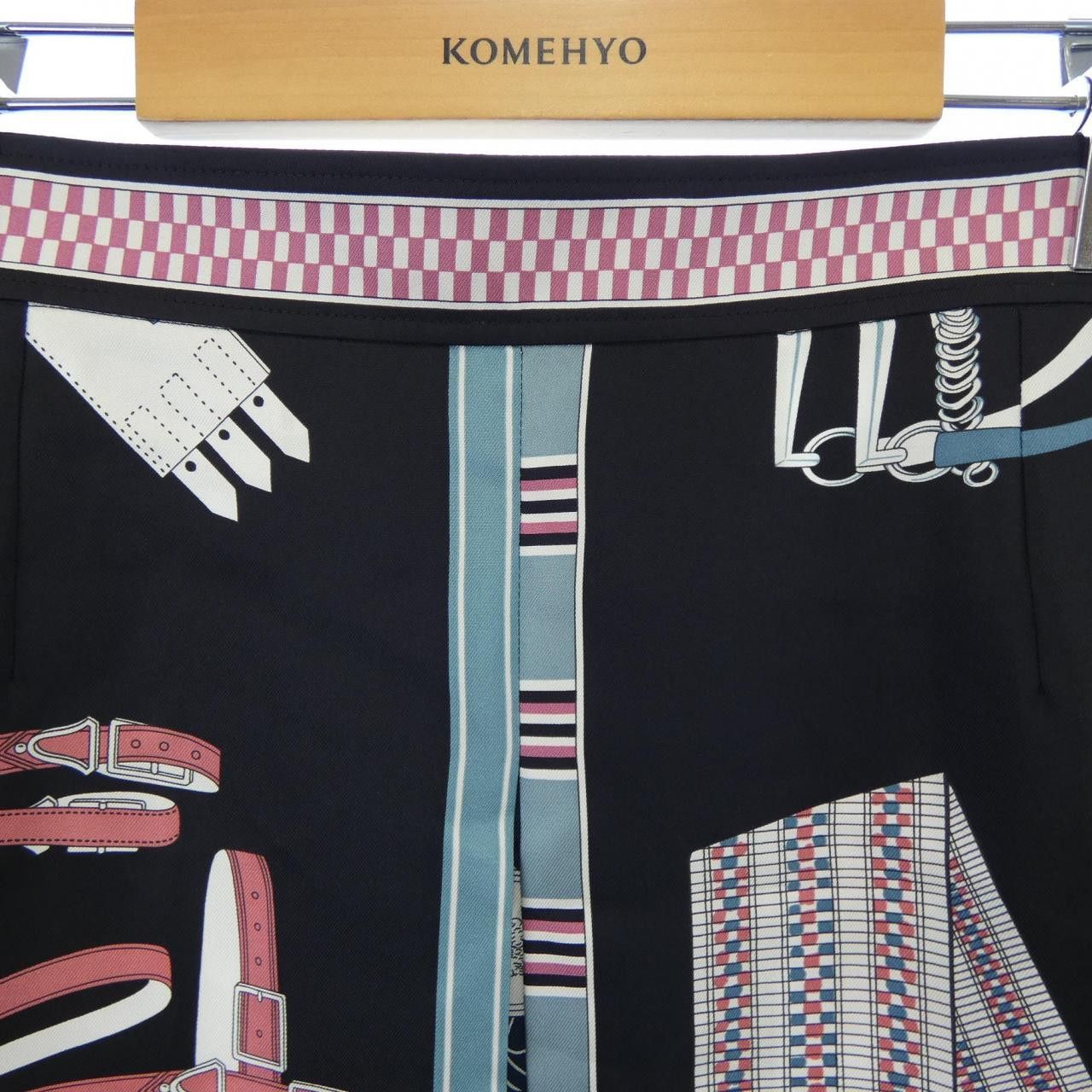 Hermes Hermes Hermes LETTRES EQUESTRES Silk Skirt Others Skirts DUTY FREE for USA Size ONE SIZE - 5 Thumbnail