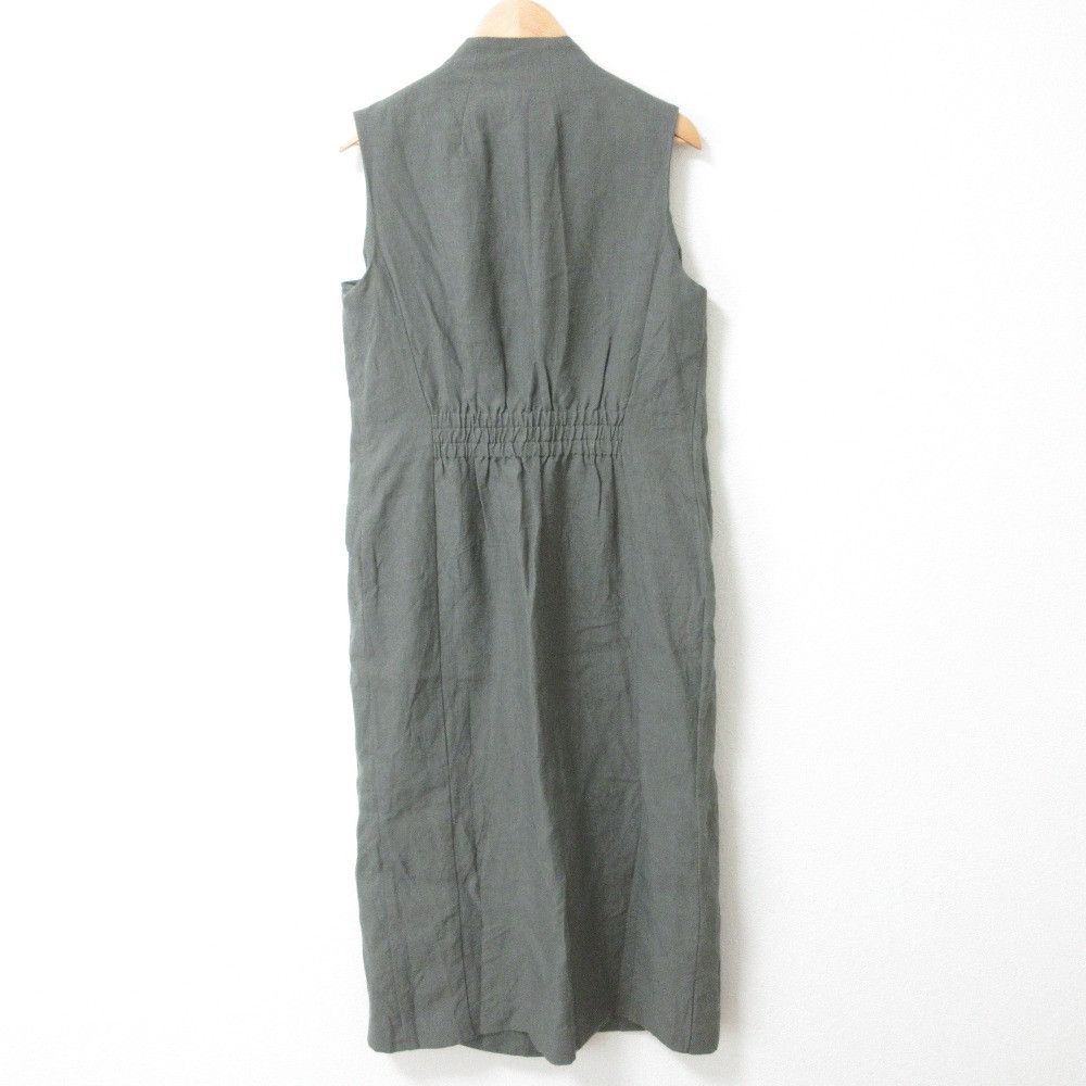Other uncrave Natural Linen Long Gilet Dress Natural Material Dresses DUTY FREE for USA