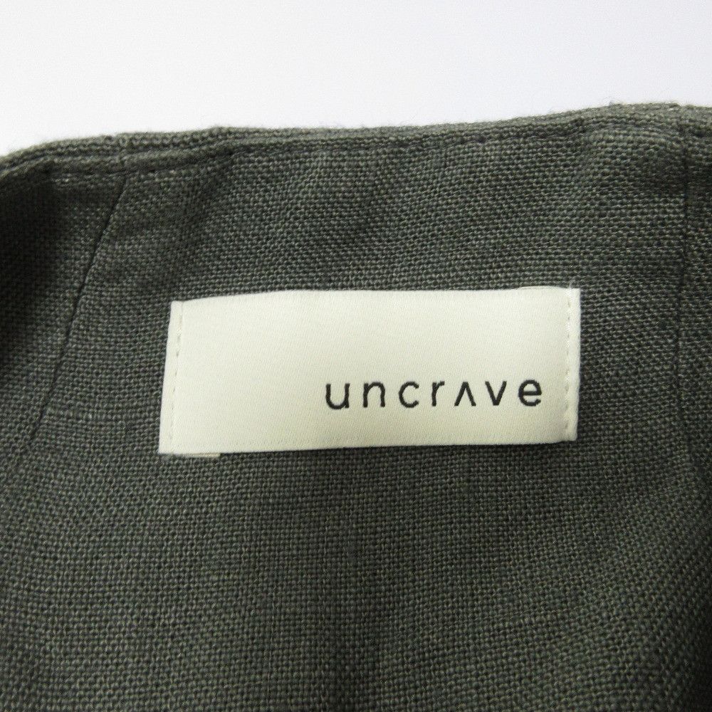 Other uncrave Natural Linen Long Gilet Dress Natural Material Dresses DUTY FREE for USA