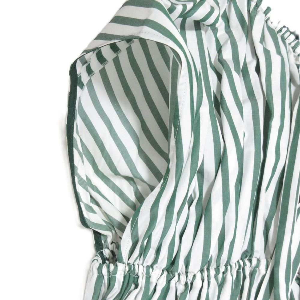 Other Other Drawer SI/CO Stripe Silk Cotton Blouse Cotton Tops DUTY FREE for USA Size ONE SIZE - 5 Thumbnail