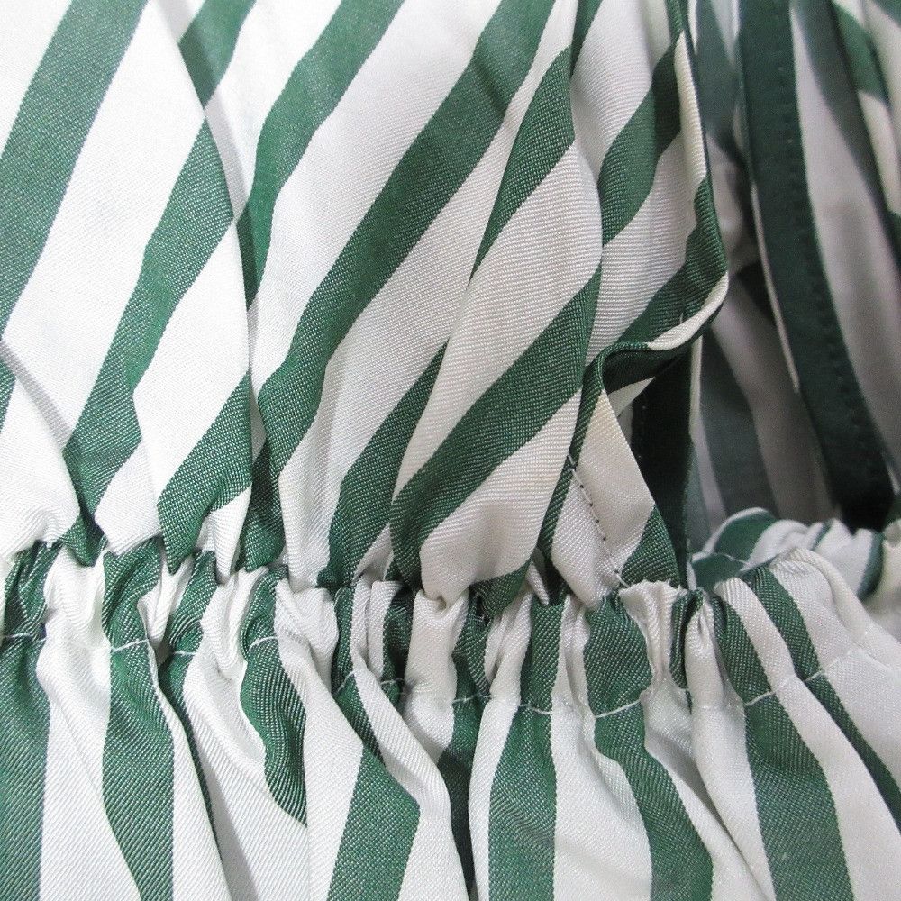 Other Other Drawer SI/CO Stripe Silk Cotton Blouse Cotton Tops DUTY FREE for USA Size ONE SIZE - 11 Thumbnail