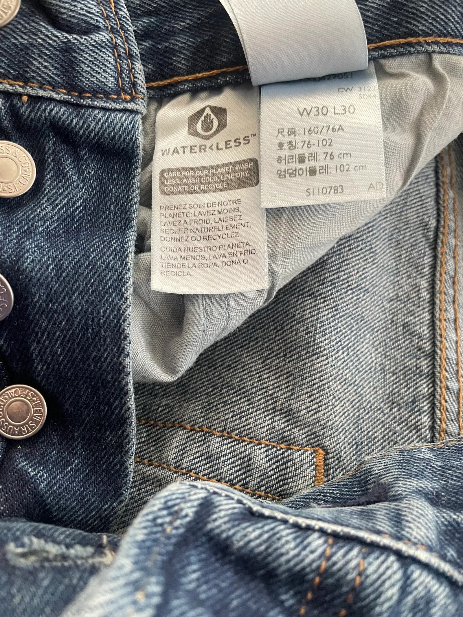 Levi's Levi's Jeans Size 30" / US 8 / IT 44 - 4 Thumbnail
