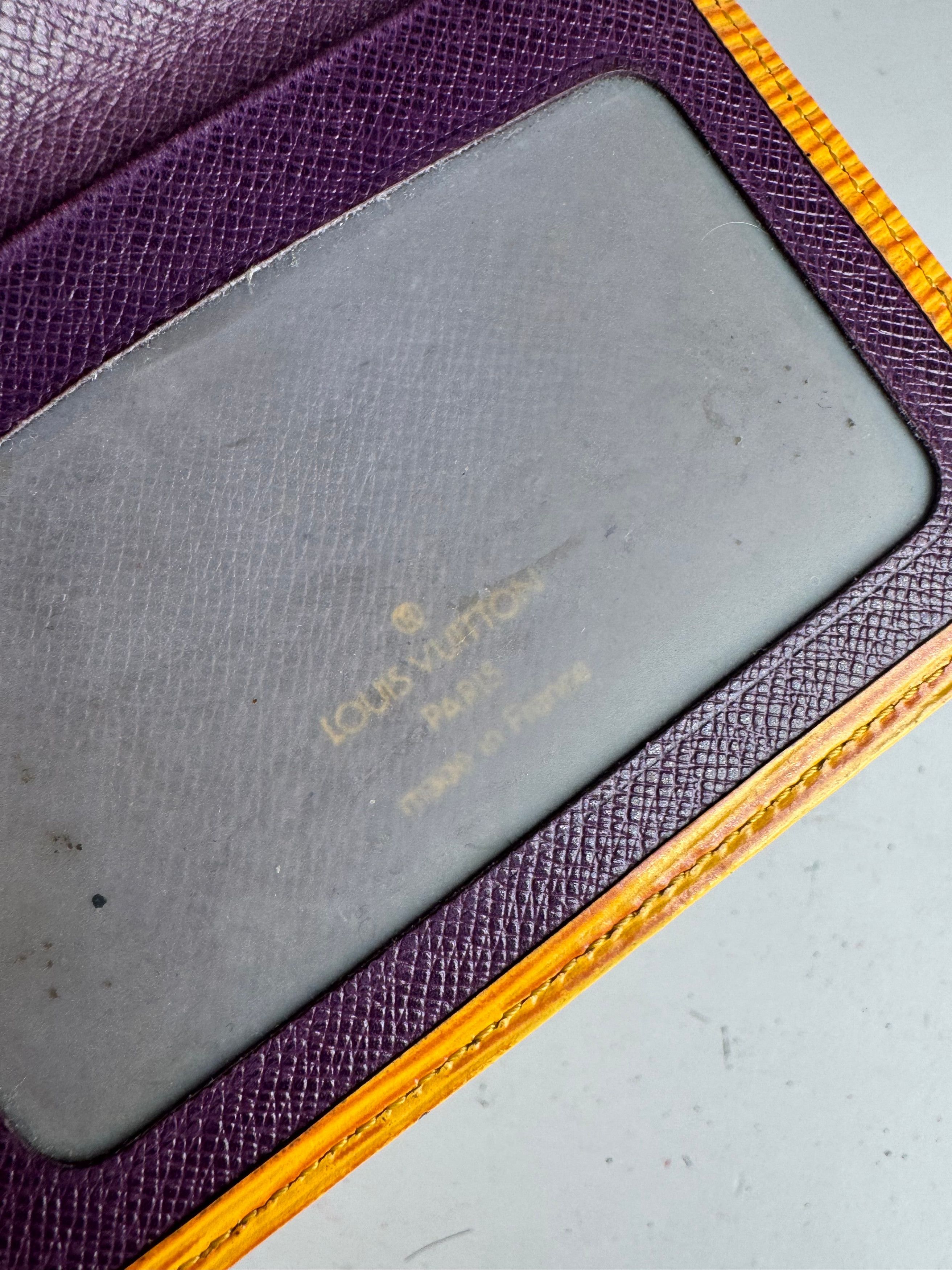 Louis Vuitton Vintage EPI Leather Card Holder Yellow Size ONE SIZE - 4 Thumbnail