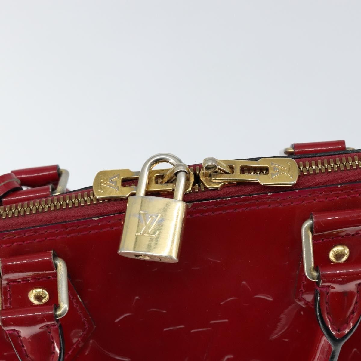 Louis Vuitton Louis Vuitton Alma Handbag Monogram Vernis Size ONE SIZE - 13 Thumbnail