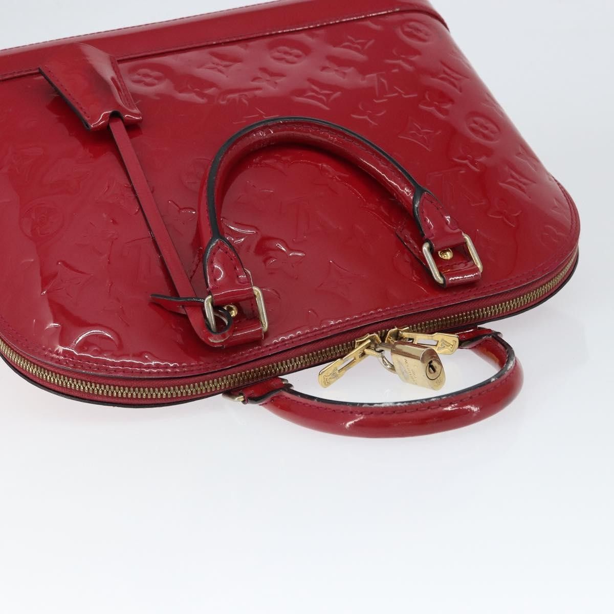 Louis Vuitton Louis Vuitton Alma Handbag Monogram Vernis Size ONE SIZE - 18 Thumbnail