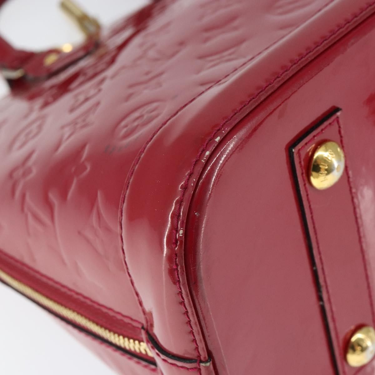 Louis Vuitton Louis Vuitton Alma Handbag Monogram Vernis Size ONE SIZE - 10 Thumbnail