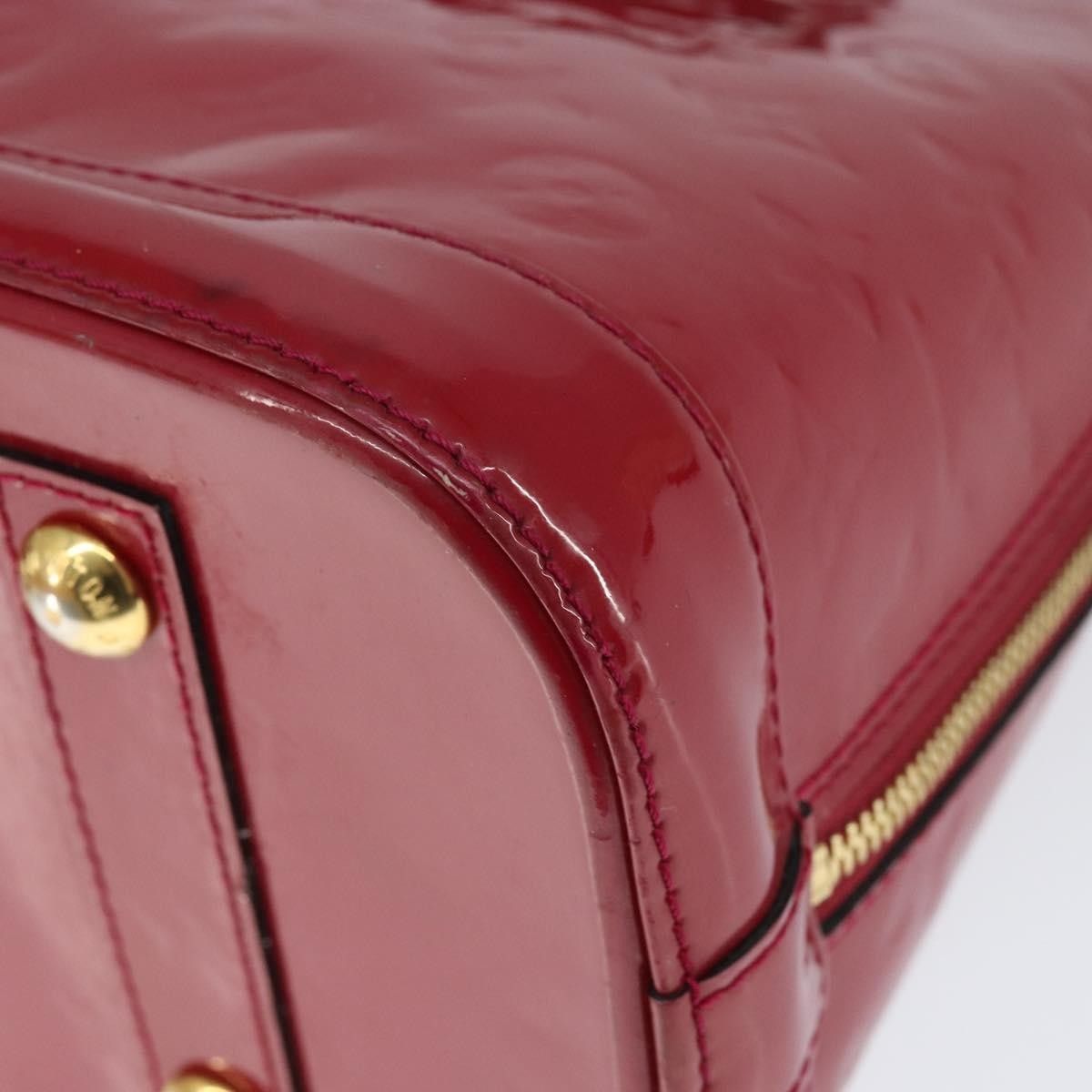Louis Vuitton Louis Vuitton Alma Handbag Monogram Vernis Size ONE SIZE - 11 Thumbnail
