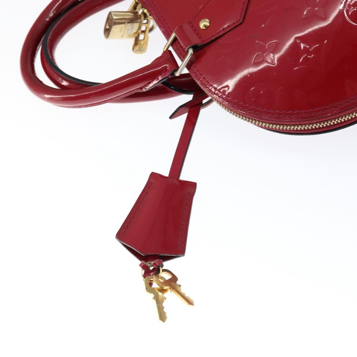 Louis Vuitton Louis Vuitton Alma Handbag Monogram Vernis Size ONE SIZE - 17 Thumbnail