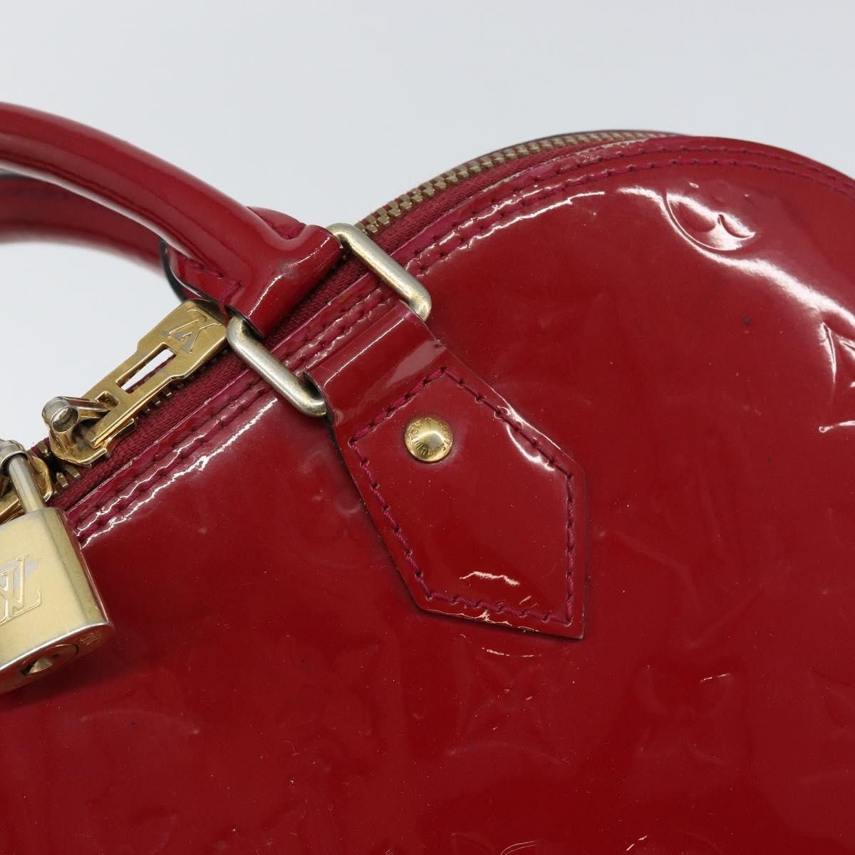 Louis Vuitton Louis Vuitton Alma Handbag Monogram Vernis Size ONE SIZE - 16 Thumbnail