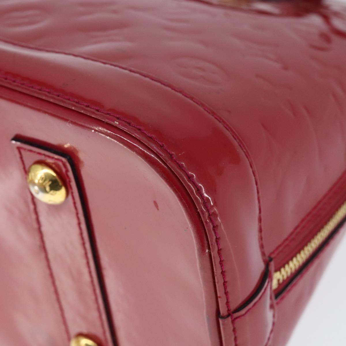 Louis Vuitton Louis Vuitton Alma Handbag Monogram Vernis Size ONE SIZE - 9 Thumbnail