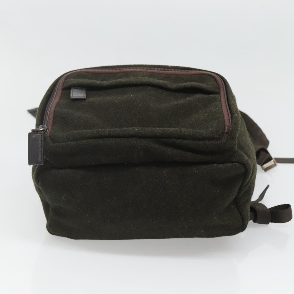 Prada Prada Single Buckle Pocket Backpack Wool Size ONE SIZE - 9 Thumbnail