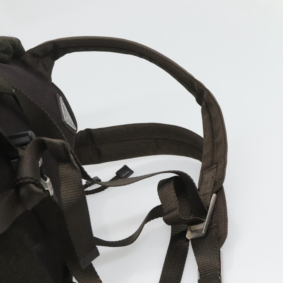 Prada Prada Single Buckle Pocket Backpack Wool Size ONE SIZE - 20 Thumbnail