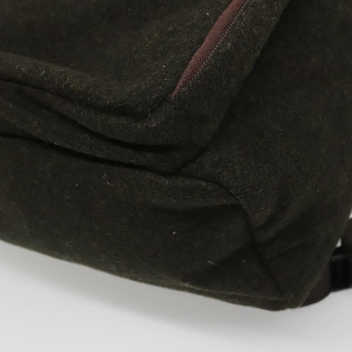 Prada Prada Single Buckle Pocket Backpack Wool Size ONE SIZE - 10 Thumbnail
